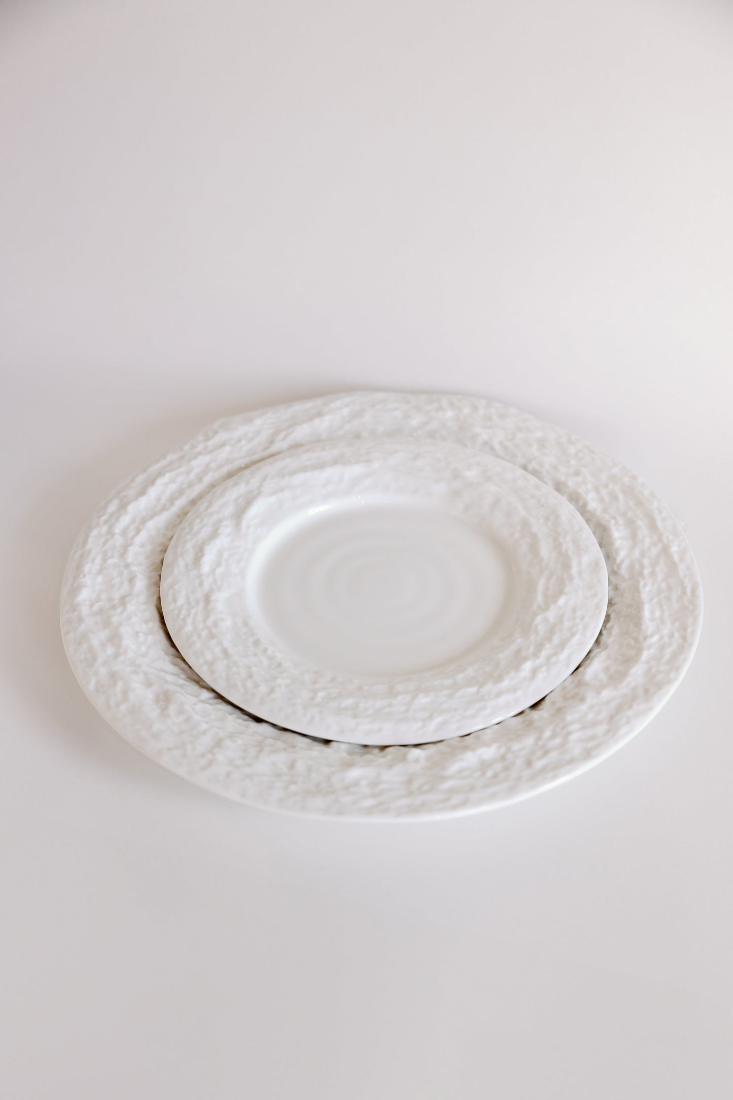 Mraynes Alpine Snow Porcelain Dinner Plates (Set of 4)