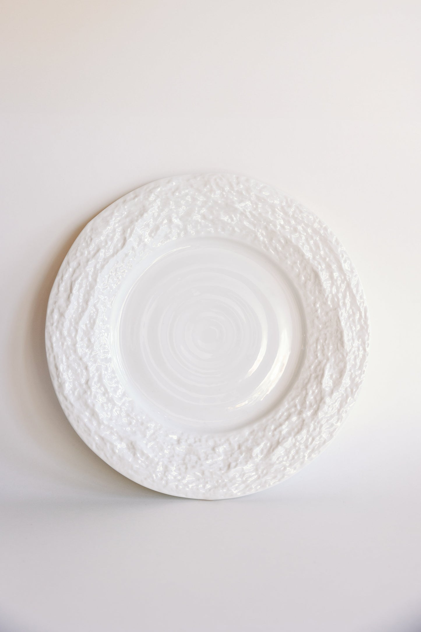 Mraynes Alpine Snow Porcelain Dinner Plates (Set of 4)